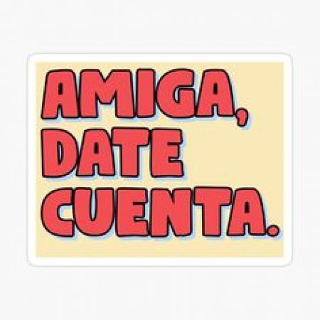  Amiga Date Cuenta Stickers 