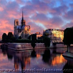  Catedral De Notre Dame Paris Al Atardecer Francia