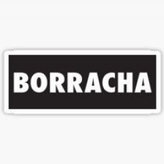  Sticker Borracha