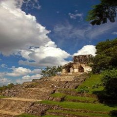  Templo De Palenque Mexico
